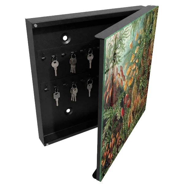 Armoire à clés décorative Feuilles vertes