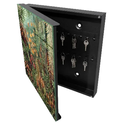 Armoire à clés décorative Feuilles vertes
