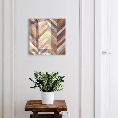 Armoire à clés design Style à chevrons