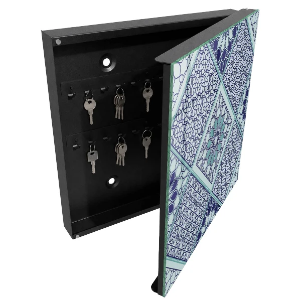 Armoire à clés décorative Motif géométrique