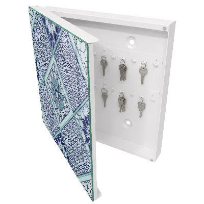 Armoire à clés décorative Motif géométrique