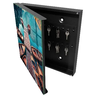 Armoire à clés design Paysage de montagne