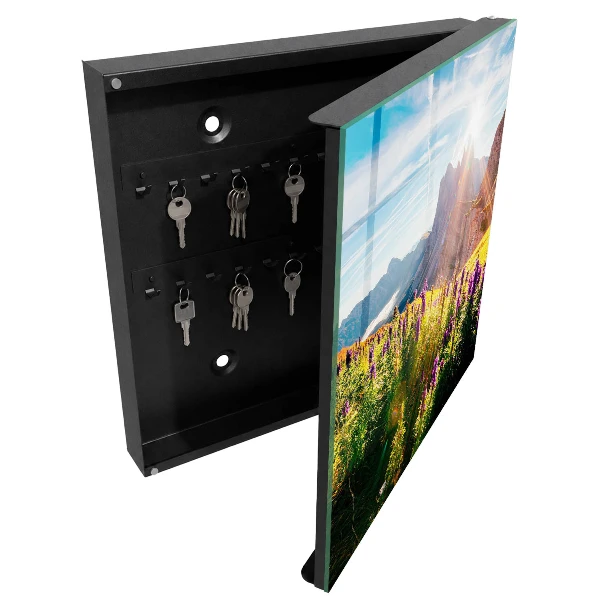 Armoire à clés décorative Idylle montagnarde