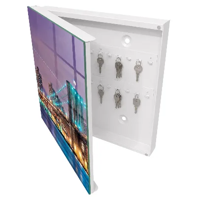 Armoire à clés décorative Pont de la ville