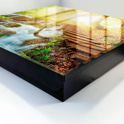 Armoire à clés décorative Un coin de forêt