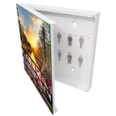 Armoire à clés décorative Ouest urbain