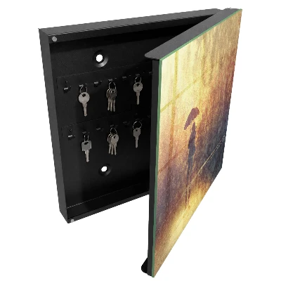 Armoire à clés décorative Mélancolie chaleureuse