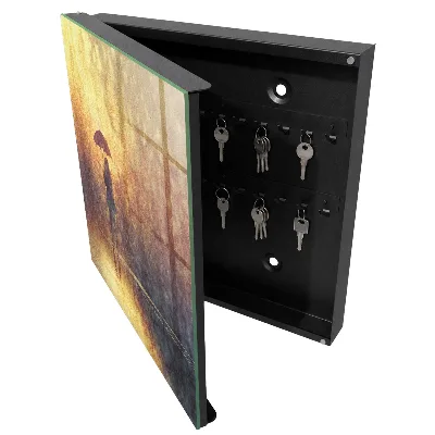 Armoire à clés décorative Mélancolie chaleureuse