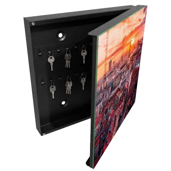 Armoire à clés design Coucher de soleil