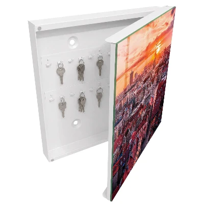 Armoire à clés design Coucher de soleil