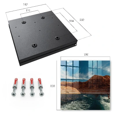 Boîte à clés murale décorative Émotions aquatiques