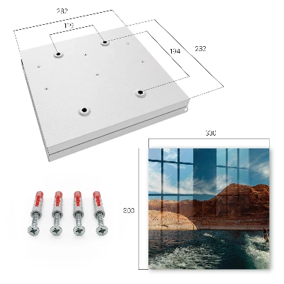 Boîte à clés murale décorative Émotions aquatiques