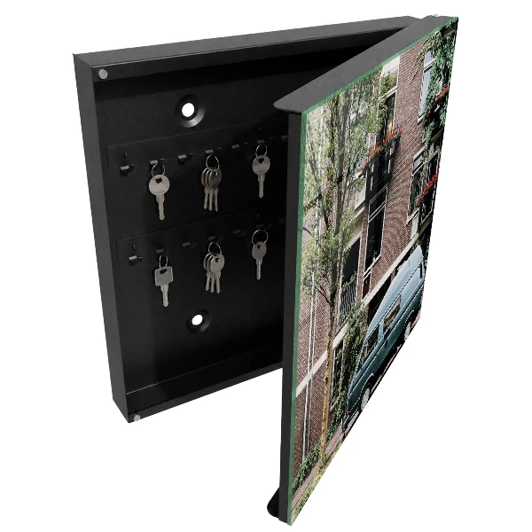 Armoire à clés design Paysage urbain