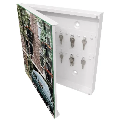 Armoire à clés design Paysage urbain