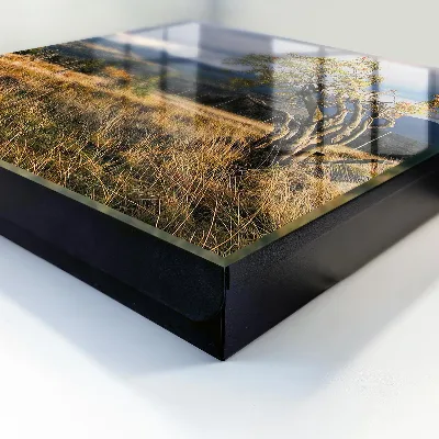 Armoire à clés design Paysage d'automne