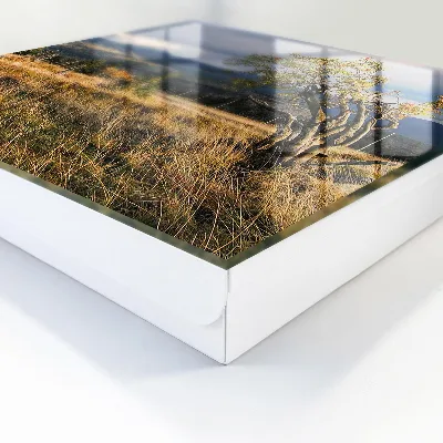 Armoire à clés design Paysage d'automne