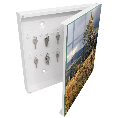 Armoire à clés design Paysage d'automne
