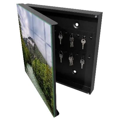Armoire à clés décorative Paysage de montagne