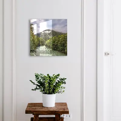 Armoire à clés décorative Paysage de montagne