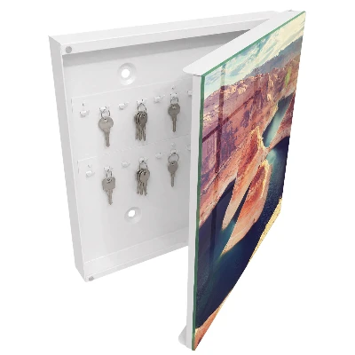Armoire à clés décorative Roches et eau