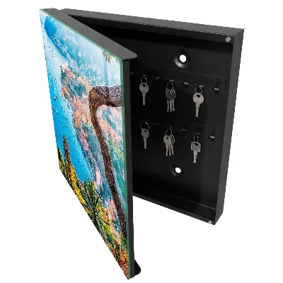 Armoire à clés design Paysage de vacances