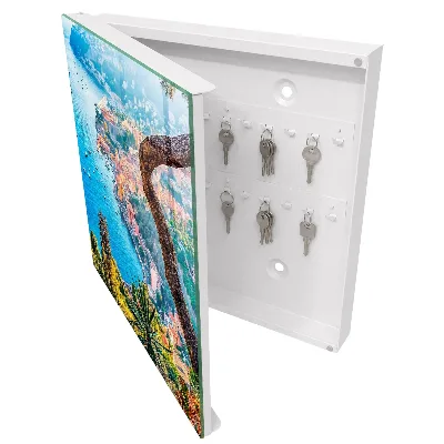 Armoire à clés design Paysage de vacances