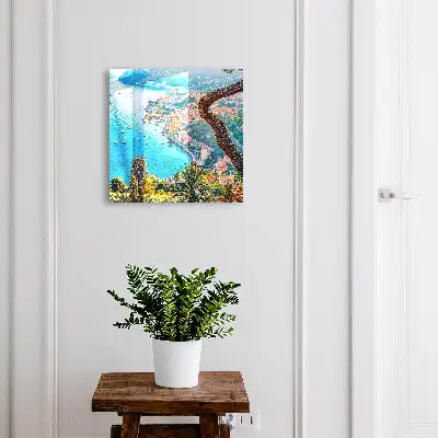 Armoire à clés design Paysage de vacances