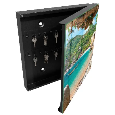Armoire à clés design Une vue paradisiaque