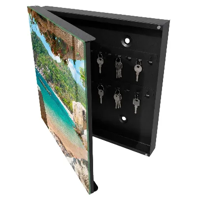 Armoire à clés design Une vue paradisiaque