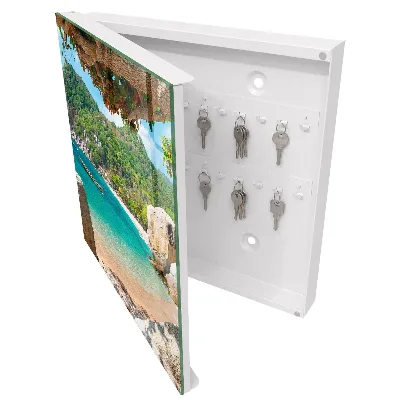 Armoire à clés design Une vue paradisiaque
