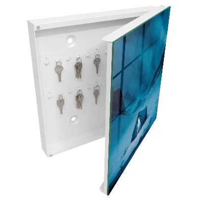 Armoire à clés décorative Nuit bleue