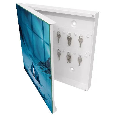 Armoire à clés décorative Nuit bleue