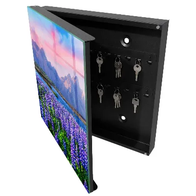 Armoire à clés design Paysage de montagne