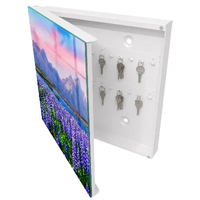 Armoire à clés design Paysage de montagne