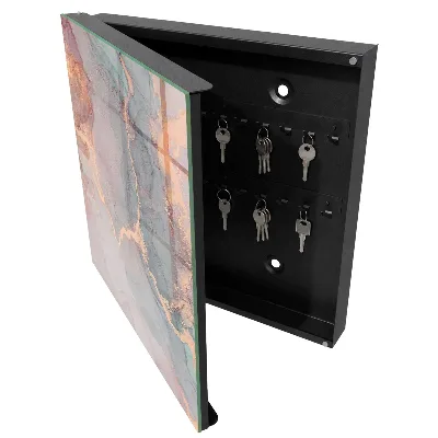 Armoire à clés design Élégance subtile