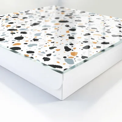 Armoire à clés design Motif terrazzo