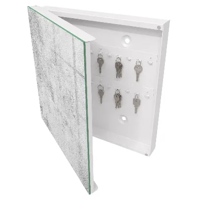 Armoire à clés design Élégance brute
