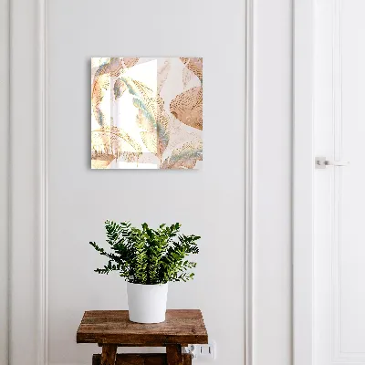 Armoire à clés décorative Feuilles délicates