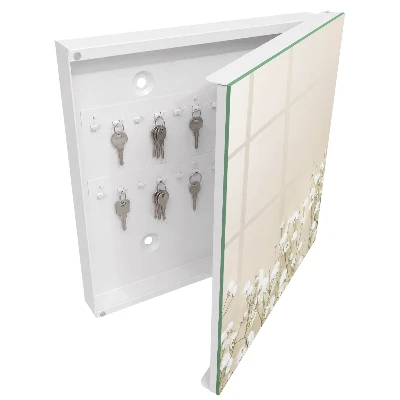 Armoire à clés décorative Subtilité des fleurs