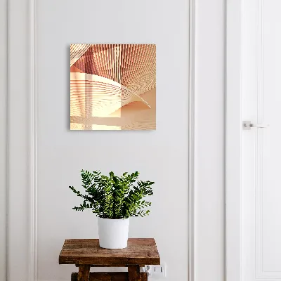 Armoire à clés design Ondes abstraites