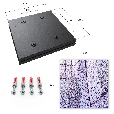 Boîte à clés murale décorative Structure de la feuille