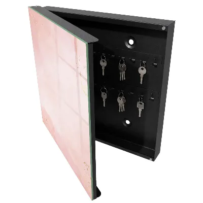 Armoire à clés design Élégance pastel