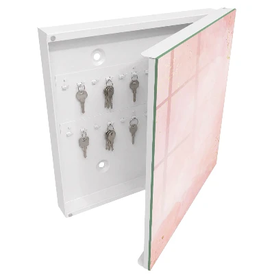 Armoire à clés design Élégance pastel