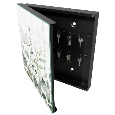 Armoire à clés décorative Élégance verte