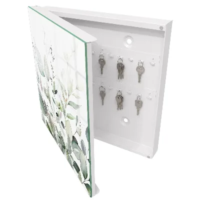 Armoire à clés décorative Élégance verte