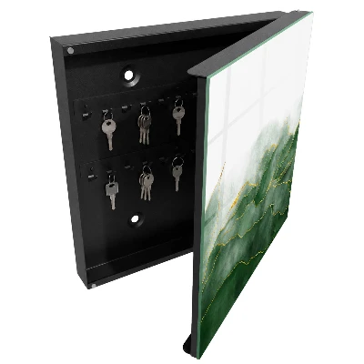 Armoire à clés décorative Collines vertes
