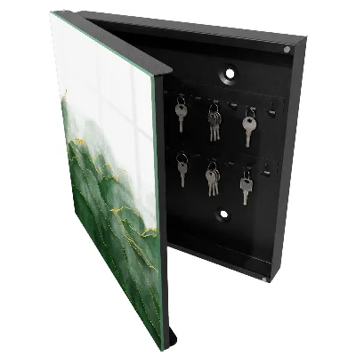 Armoire à clés décorative Collines vertes