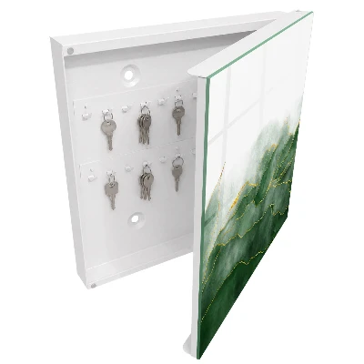 Armoire à clés décorative Collines vertes