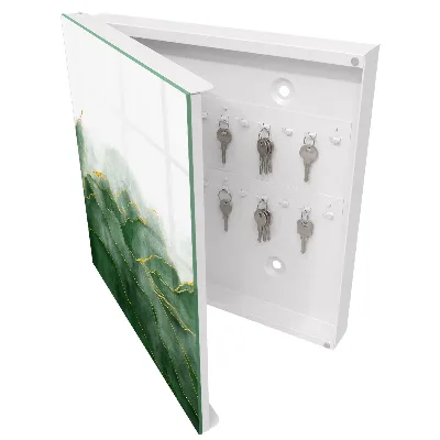 Armoire à clés décorative Collines vertes