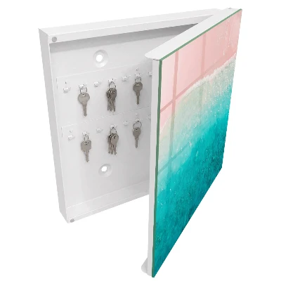 Armoire à clés design Plage de rêve